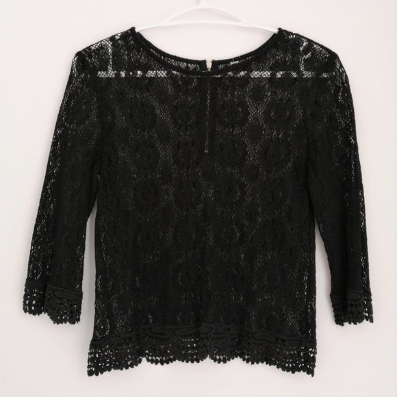 Black Lace top - Picture 2 of 2